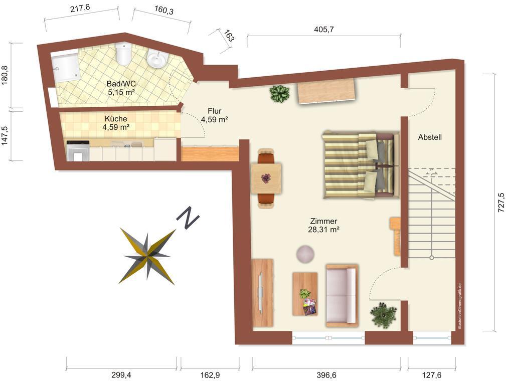 Ferienwohnung Kruppa Plön Esterno foto