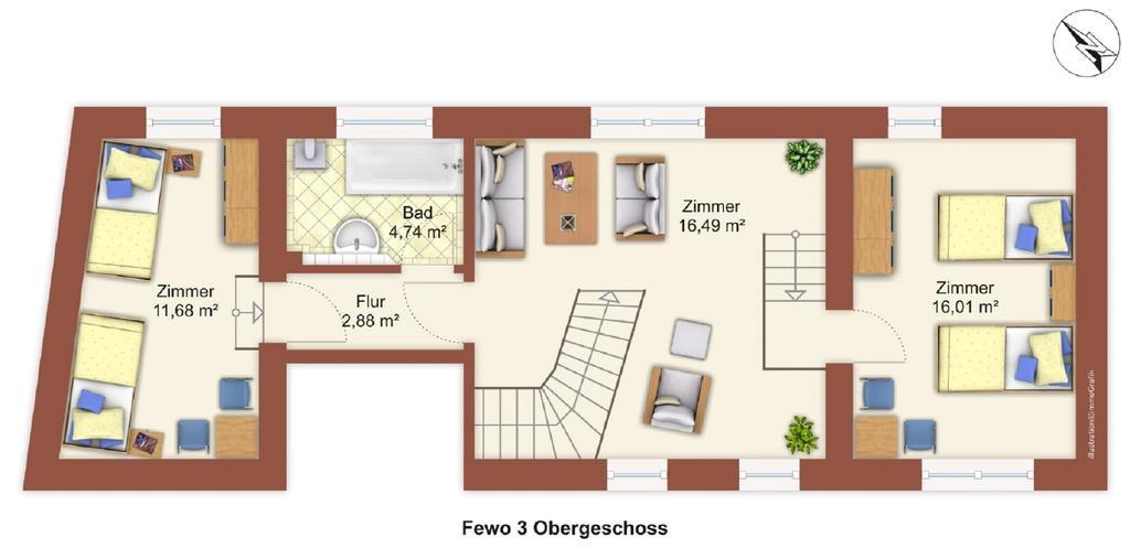Ferienwohnung Kruppa Plön Esterno foto